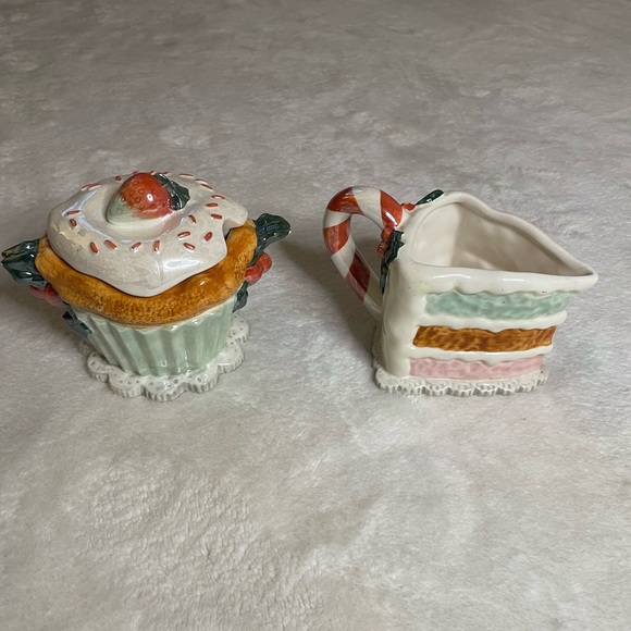 Department 56 Other - Department 56 Vintage Cake Slice Mug and Cupcake Sugar Bowl Set